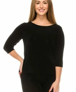 Jostar Non Iron Image Top 3/4 Sleeve Plus, 134AY-QX