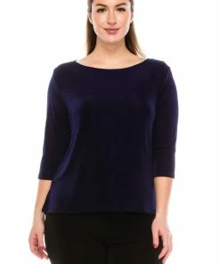 Jostar Non Iron Image Top 3/4 Sleeve Plus, 134AY-QX