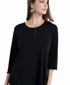 Jostar Women's Stretch Merrow Quarter Sleeve Top-158BN-QRS1