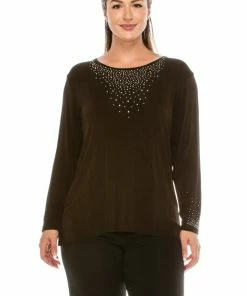 Jostar Acetate Americana Top With Rhinestones-193AY-LRS1-R-R077 Non Iron ( Acetate )