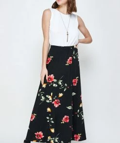 Skirts Jostar Women's Stretchy Flare Skirt-602BN-ARP2-W215