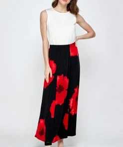 Jostar Women's Stretchy Flare Skirt-602BN-ARP2-W113