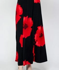 Jostar Women's Stretchy Flare Skirt-602BN-ARP2-W113