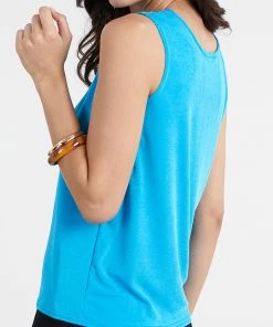 Jostar Stretch Basic Tank Top Sleeveless Plus Size -211BN-TX