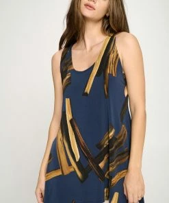 Jostar Online HIT Shark Bite Hem Tank-257HT-TRP1-W315 Tops