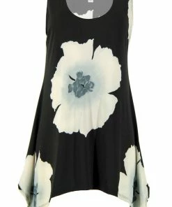 Jostar HIT Shark Bite Hem Tank -257HT-TRP1-W113 Tops