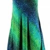 Jostar Women's HIT Side Drop Tank Tunic Plus Print, 230HT-TXP-W182 Tops