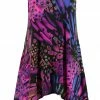 Sleeveless Jostar Women's HIT Side Drop Tank Tunic Plus Print, 230HT-TXP-W207