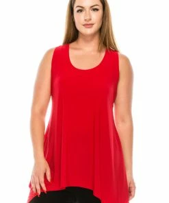 Jostar HIT Side Drop Tank Tunic-230HT-TRS1 Sleeveless
