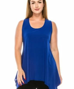 Jostar HIT Side Drop Tank Tunic-230HT-TRS1 Sleeveless