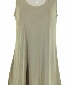 Jostar Tops Stretch Vented Tunic Tank Sleeveless-241BN-TRS1