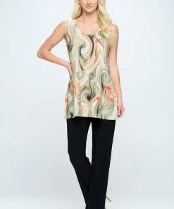 Jostar Tops HIT Vented Tunic Tank Top-241HT-TRP1-W330