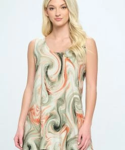 Jostar Tops HIT Vented Tunic Tank Top-241HT-TRP1-W330