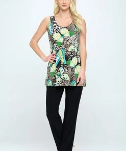 Jostar HIT Vented Tunic Tank Top-241HT-TRP1-W345 Sleeveless