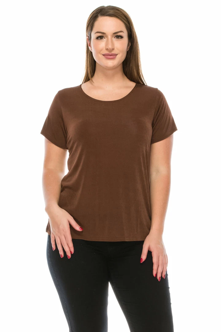 Jostar Tops Stretch Short Sleeve Vented Top -242BN-SRS1