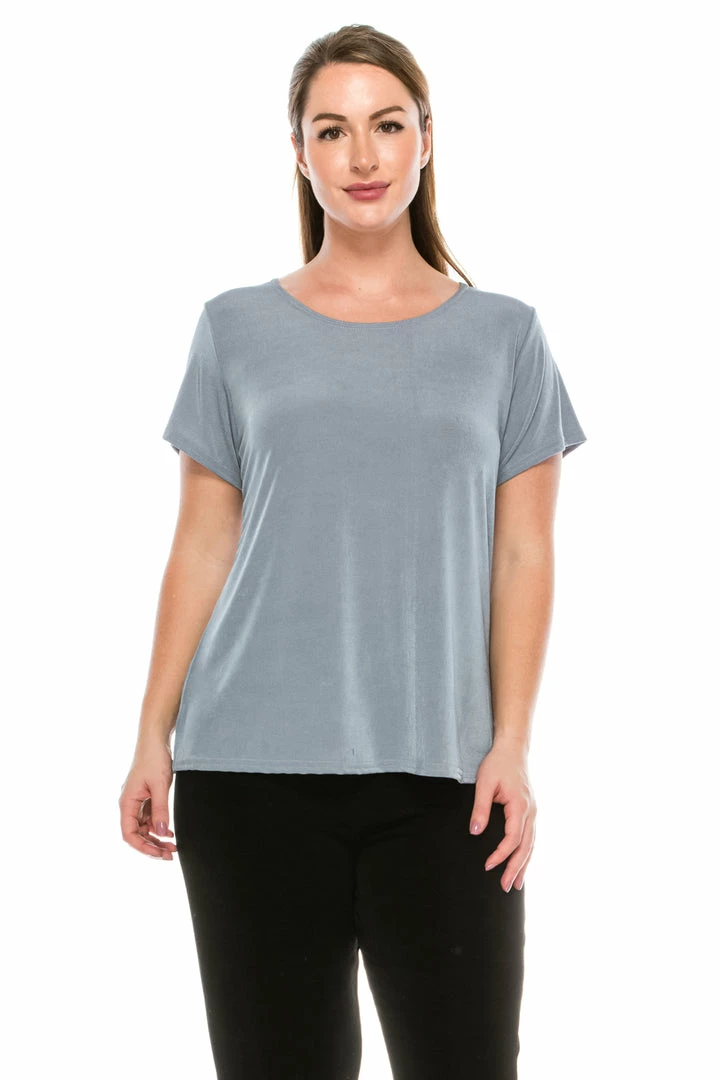 Jostar Tops Stretch Short Sleeve Vented Top -242BN-SRS1