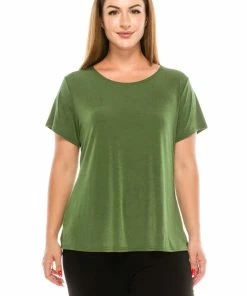 Jostar Tops Stretch Short Sleeve Vented Top -242BN-SRS1