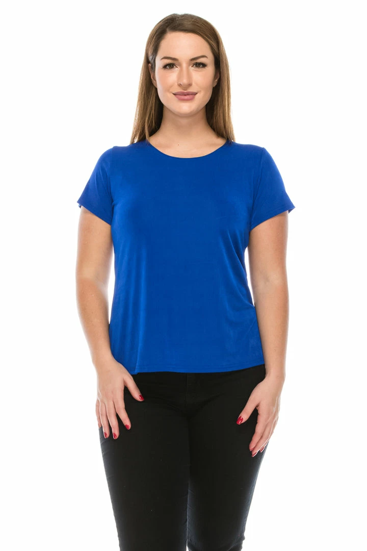 Jostar Tops Stretch Short Sleeve Vented Top -242BN-SRS1