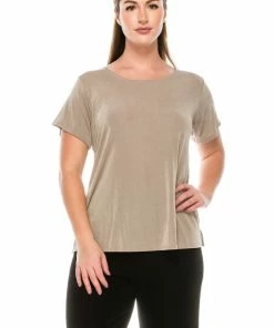 Jostar Tops Stretch Short Sleeve Vented Top -242BN-SRS1