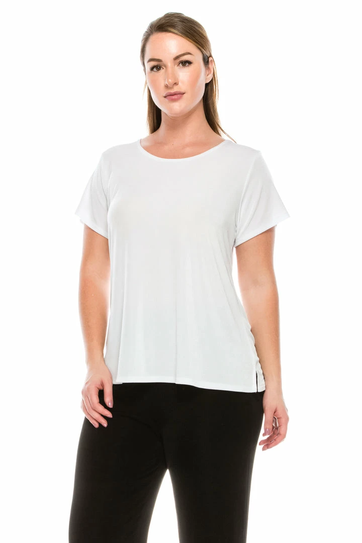 Jostar Tops Stretch Short Sleeve Vented Top -242BN-SRS1