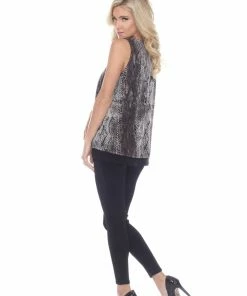 Jostar Women's Mesh Romance Layer Tank-252MR-TRP1-C-W238 Tops