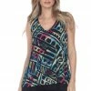 Jostar Online Jostar Women's Mesh Romance Layer Tank-252MR-TRP1-C-W256 Sleeveless