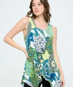 Jostar Online HIT Shark Bite Hem Tank- 257HT-TRP1-W199