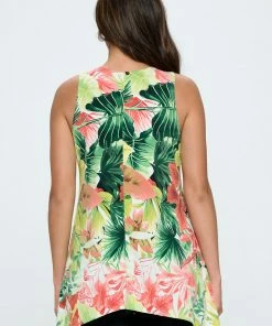 Jostar HIT Shark Bite Hem Tank- 257HT-TRP1-W338