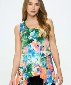 Jostar HIT Shark Bite Hem Tank- 257HT-TRP1-W338