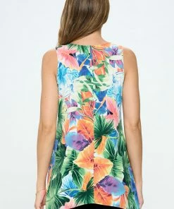 Jostar HIT Shark Bite Hem Tank- 257HT-TRP1-W338