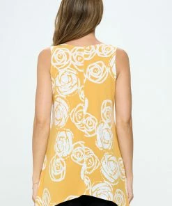 Jostar Online HIT Shark Bite Hem Tank- 257HT-TRP1-W342