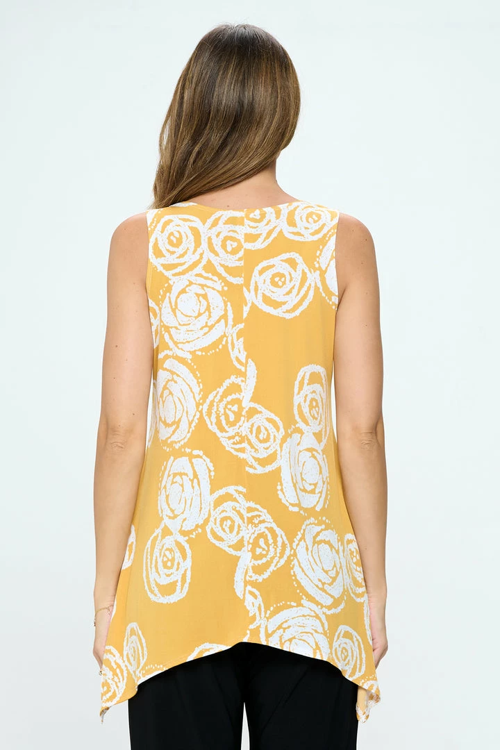 Jostar Online HIT Shark Bite Hem Tank- 257HT-TRP1-W342