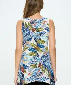 Jostar Online HIT Shark Bite Hem Tank- 257HT-TRP1-W354