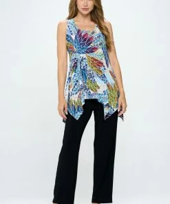 Jostar Online HIT Shark Bite Hem Tank- 257HT-TRP1-W354