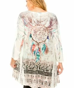 Jostar HIT Bottom Layered Top 3/4 Sleeve Sublimation ,Plus Size-326HT-QXU1-R-U175