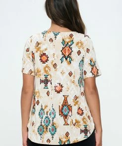 Jostar Online BNS Rounded Bottom Tunic Top-346BN-SRP1-W317