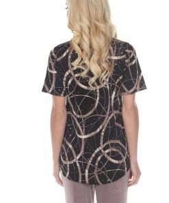 Jostar Gl Rounded Bottom Tunic Top-346GL-SRP1-G008