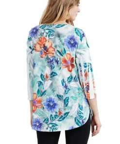 Jostar HIT Rounded Bottom Tunic Top, 346HT-QXU1-R-U184 Plus Size