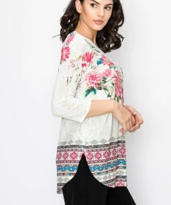Jostar HIT Rounded Bottom Tunic Top, 346HT-QXU1-R-U186