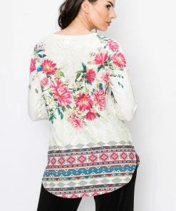 Jostar HIT Rounded Bottom Tunic Top, 346HT-QXU1-R-U186