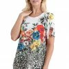 Tops Jostar Women's HIT Rounded Bottom Tunic Top Sublimation Rhinestones-346HT-SRU1-R-U185