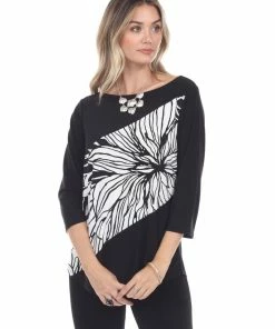 Jostar Quarter Sleeves HIT Center Drop Top Quarter Sleeve Contrast Print-350HT-QRP1-C