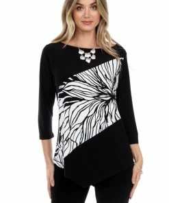 Jostar Quarter Sleeves HIT Center Drop Top Quarter Sleeve Contrast Print-350HT-QRP1-C