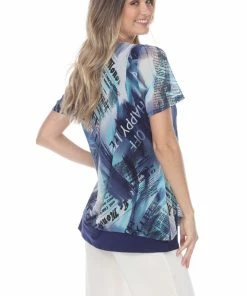 Jostar Mesh Romance Double Layer Top-353MR-SXP1-C-W254 Tops