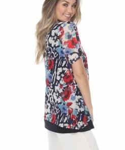 Jostar Mesh Romance Double Layer Top-353MR-SRP1-C-W266 Tops