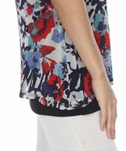 Jostar Mesh Romance Double Layer Top-353MR-SRP1-C-W266 Tops