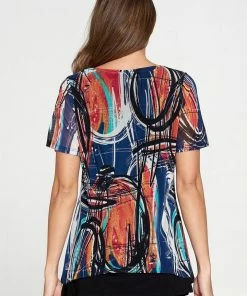 Jostar Tops Mesh Romance Double Layer Top-353MR-SRP1-C-W279