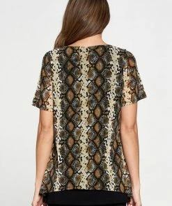 Jostar Mesh Romance Double Layer Top-353MR-SRP1-C-W290