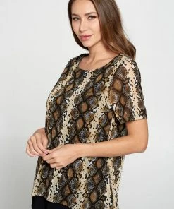 Jostar Mesh Romance Double Layer Top-353MR-SRP1-C-W290