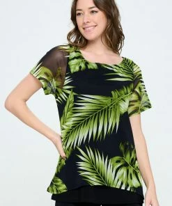 Jostar Mesh Romance Double Layer Top-353MR-SRP1-C-W341